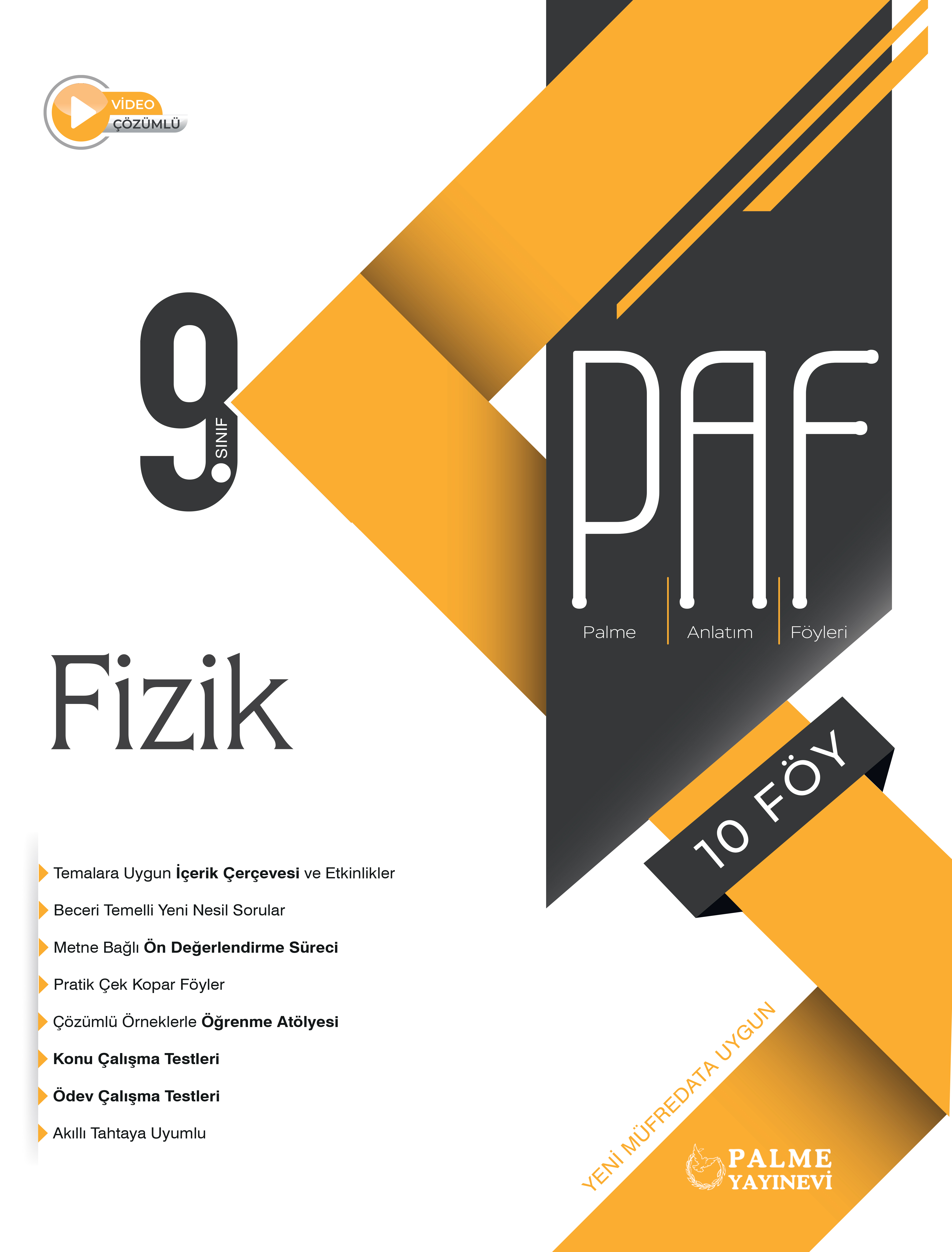 9. Sınıf Fizik Paf kapak görseli